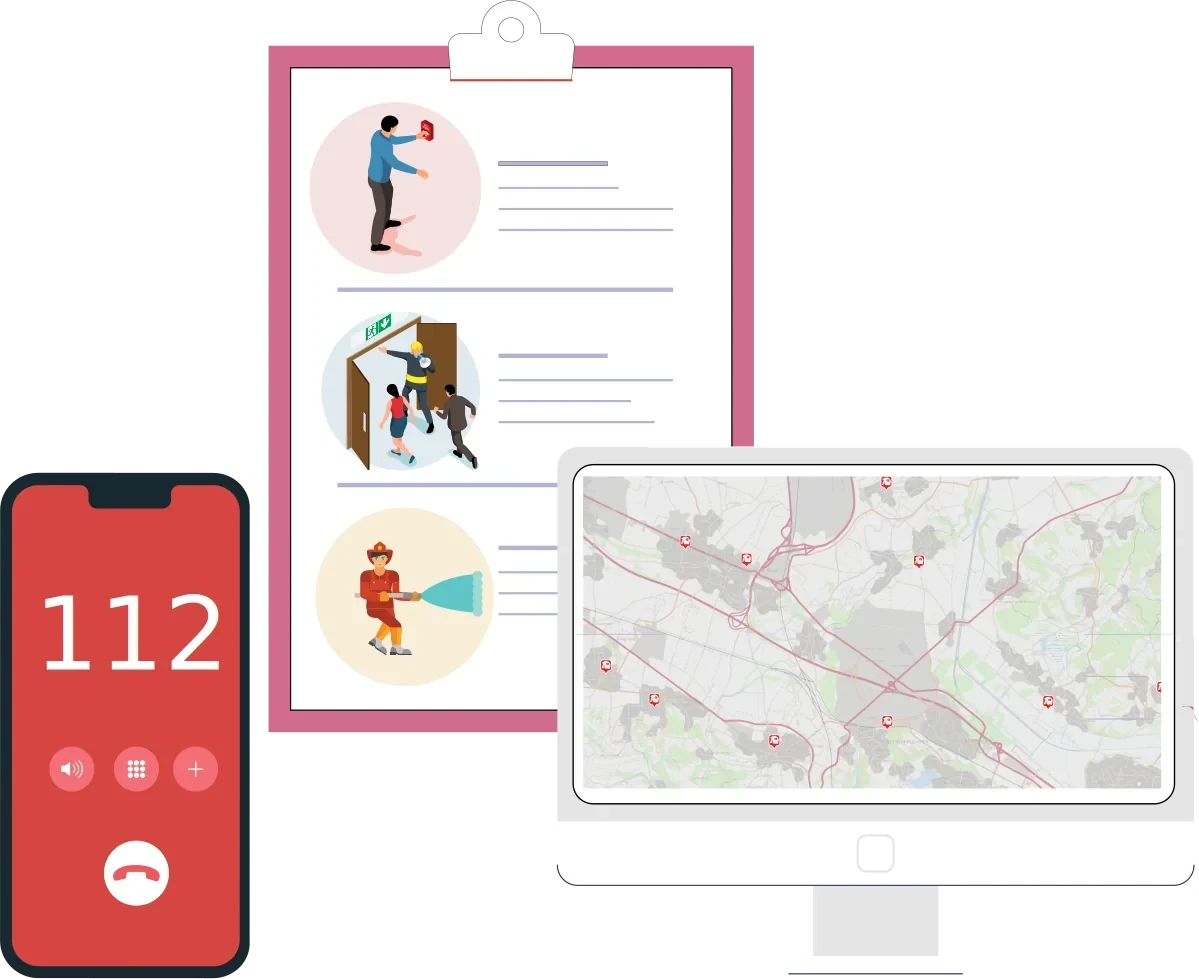 Plan de d&eacute;fense incendie et gestion des situations d'urgence